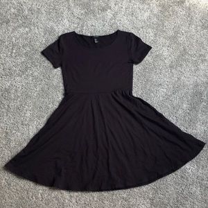 Cute striped T-shirt dress